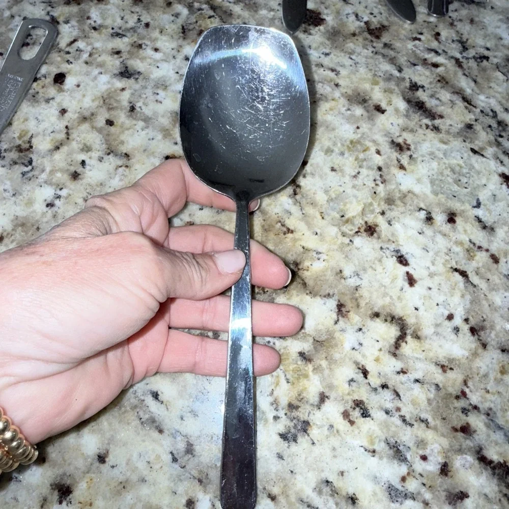 Stainless Steel Kitchen Utensils, Slotted Spoon, Spoon ice cream scoop‎ Etc 5169